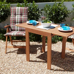 Balkonset MERXX Borkum Sitzmöbel-Sets braun Outdoor Möbel