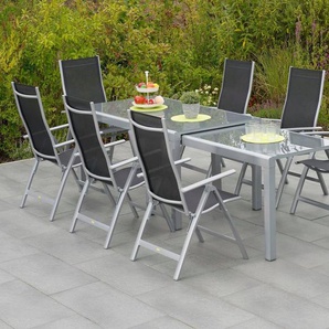 MERXX Garten-Essgruppe Carrara, (9-tlg)