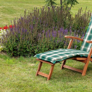 MERXX Gartensessel Deckchair (Set, 2-St., 1x Sessel, 1x Auflage), inkl. Wendeauflage