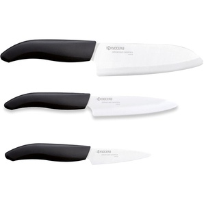 Messer-Set KYOCERA GEN Kochmesser-Sets schwarz Küchenmesser-Sets extrem scharfe Hochleistungskeramik-Klinge