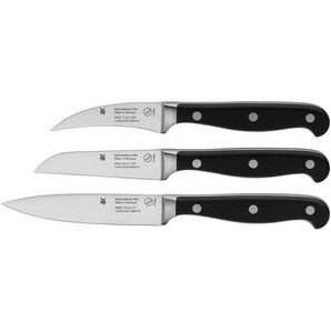 Messer-Set WMF Spitzenklasse Plus Kochmesser-Sets silberfarben (schwarz, silberfarben) Küchenmesser-Sets Obst- und Gemüseset, Made in Germany