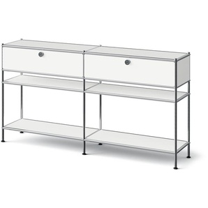 Metall-Konsole »CN3 Slim Line« mit 2 Schubladen, weiß