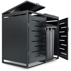 Metall Mülltonnenbox Arel