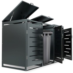 Metall Mülltonnenbox Arel