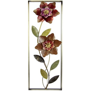 Metall Wanddekoration Pflanzen & Blumen