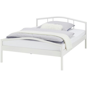 Metallbett  Karina ¦ weiß ¦ Maße (cm): B: 147 H: 80