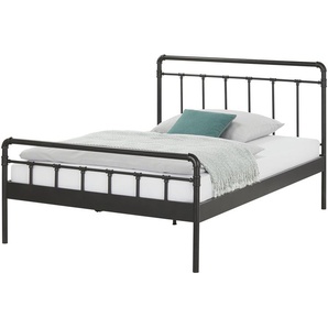 Metallbett  Nantwich ¦ schwarz ¦ Maße (cm): B: 147,5 H: 110 T: 206,5