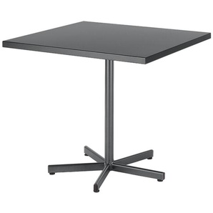 Metalltisch Basic Color Schaffner AG anthrazit grau, Designer Schaffner, 72x70x70 cm