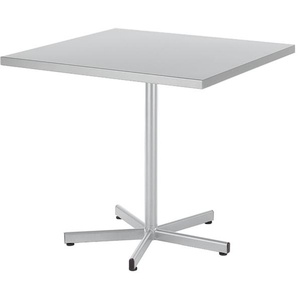 Metalltisch Basic Color Schaffner AG alusilber, Designer Schaffner, 72x70x70 cm