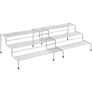 Gewürzregal METALTEX Regale Gr. B/H/T: 28 cm x 23 cm x 13 cm, grau Gewürzregale 3 Etagen, mit exclusiver TouchTherm Beschichtung