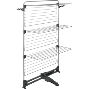 Turmwäscheständer METALTEX Ciclone Vario Wäscheständer silberfarben (silberfarben, schwarz) Wäscheturm