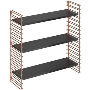 Metaltex Wandregal Tomado, Seitengitter kupferfarben
