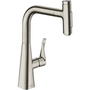 Metris M71 Einhebel-Küchenmischer 240, Ausziehbrause, - Hansgrohe