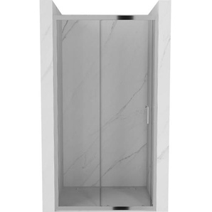Apia ausziehbare Duschtür 135 cm, Transparent, Chrom - 845-135-000-01-00 - Mexen