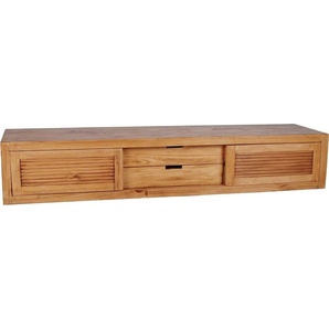 Mexico Lowboard, 2 Schubladen und 2 Fächer Massivholz Pinie Landhaus Mexiko Möbel Mexikanisch