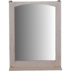 Mexico Spiegel mit Ablage Glas, Massivholz Pinie Landhaus Mexiko Möbel Mexikanisch