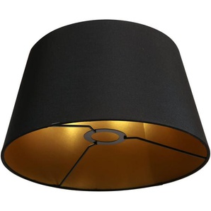 Mexlite - lampenschirm - Lampenkappen - schwarz - leinen - ø 30cm