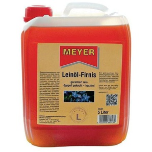 Meyer - Leinöl-Firnis honigfarben 5 l