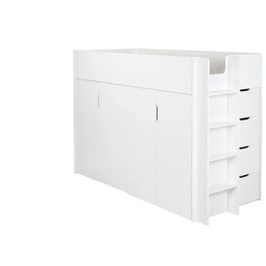 Mia & Mo Hochbett Tarah | weiß | 217 cm | 150,6 cm | cm 96,0 |