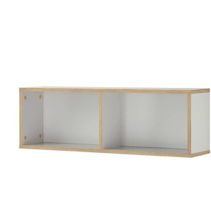 Mia & Mo Wandregal Tilda - grau - Materialmix - 90 cm - 29 cm - cm 20,0 | Möbel Kraft