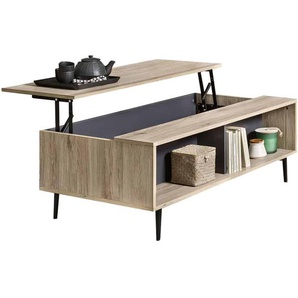 Couchtisch Benton MDF, Metall Modern Indien Indisch