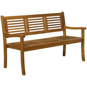 Gartenbank Akazie 150cm Massivholz Akazie Modern