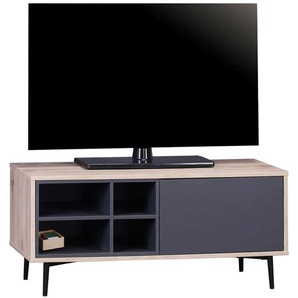 Lowboard Benton MDF, Metall Modern Indien Indisch
