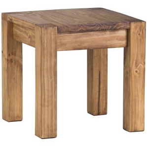 Mexico Beistell-/ Couchtisch / Hocker Massivholz Pinie Landhaus Mexiko Möbel Mexikanisch