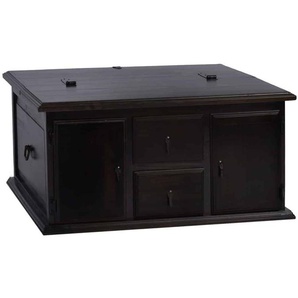 Mexico Truhentisch 80cm Massivholz Pinie Kolonialstil Mexiko Möbel Mexikanisch