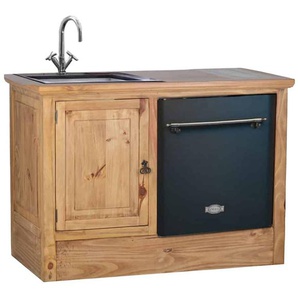 Mexico Geschirrspülermodul groß - rechts Massivholz Pinie Landhaus Mexiko Möbel Mexikanisch