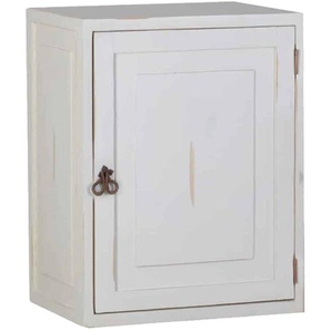 Mexico Hängeschrank Old White klein - rechts Massivholz Pinie Landhaus Mexiko Möbel Mexikanisch