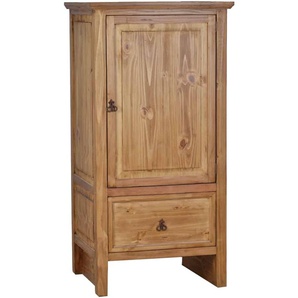 Mexico Kühlschrankmodul - rechts Massivholz Pinie Landhaus Mexiko Möbel Mexikanisch