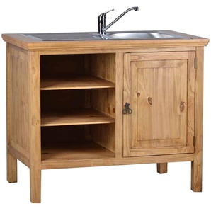 Mexico Spülmodul Massivholz Pinie Landhaus Mexiko Möbel Mexikanisch