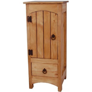 Mexico Unterschrank links Massivholz Pinie Landhaus Mexiko Möbel Mexikanisch