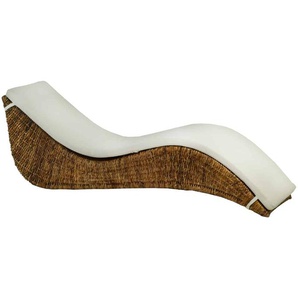 Rattan Lounger Cincan Bananenblatt-Geflecht Modern