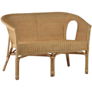 Rattansofa Mina honig Rattan Modern