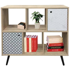 Sideboard Benton MDF, Metall Modern Indien Indisch