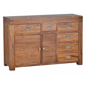 Sideboard Masala - groß Massivholz Teak Modern Indien Indisch