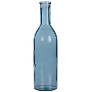 Mica Decorations Mica Flasche Rioja Glas hellblau 50 x Ø 15 cm GLO660353594