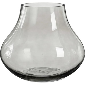 Mica Decorations Mica Vase Bellagio grau Glas Ø 25 x 21 cm GLO660353625