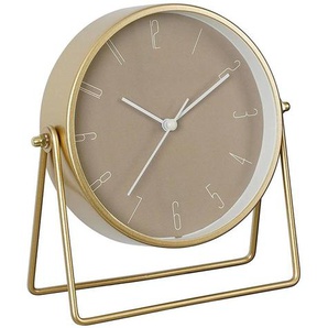 Mica Decorations Uhr Corky iron 6,5 x 18,5 cm braun GLO660353685