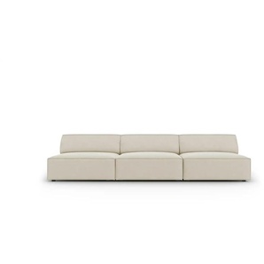 Micadoni Einzelsofa Jodie - beige - Materialmix - 240 cm - 70 cm | Möbel Kraft