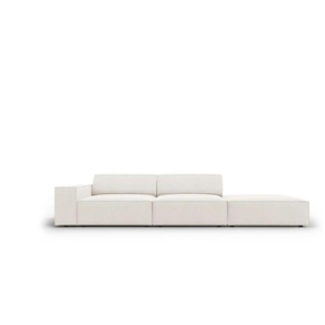Micadoni Einzelsofa Jodie - beige - Materialmix - 262 cm - 70 cm | Möbel Kraft