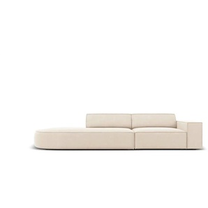 Micadoni Einzelsofa Jodie - beige - Materialmix - 262 cm - 70 cm | Möbel Kraft