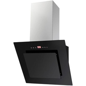 Mican Dunstabzugshaube , Schwarz, Edelstahl , Metall, Glas , 60x96-134x39.4 cm , automatischer Gebläsenachlauf, Arbeitsplatzbeleuchtung , Küchen, Küchenelektrogeräte, Dunstabzugshauben