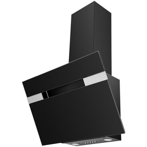 Mican Dunstabzugshaube , Schwarz , Glas , 60x94.5-113.5x35 cm , Arbeitsplatzbeleuchtung , Küchen, Küchenelektrogeräte, Dunstabzugshauben