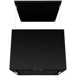 Mican Dunstabzugshaube , Schwarz , Metall , 60x80-150x42 cm , automatischer Gebläsenachlauf, Arbeitsplatzbeleuchtung , Küchen, Küchenelektrogeräte, Dunstabzugshauben