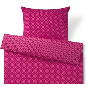 Microfaser-Bettwäsche, pink, Übergröße