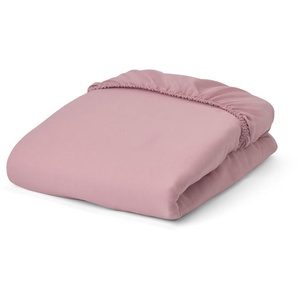 Microfaser-Spannbettlaken, rosa, Übergröße