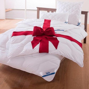 Microfaserbettdecke, 2 für 1, Beco, Füllung: Polyester, Bezug: Polyester, Bettdecke inklusive 1 Gratis-Leichtdecke, Größe 135x200